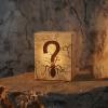 Mystery box set with ants